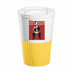 Термокружка негерметичная Eco Salta Тони Сопрано - FATLINE Термокружка негерметичная Eco Salta Тони Сопрано