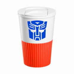 Термокружка негерметичная Eco Salta Трансформеры Автоботы - FATLINE Термокружка негерметичная Eco Salta Трансформеры Автоботы