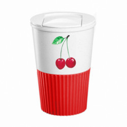 Термокружка негерметичная Eco Salta Вишни - FATLINE Термокружка негерметичная Eco Salta Вишни