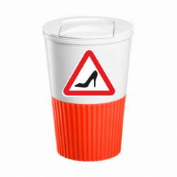 Термокружка негерметичная Eco Salta Знак на авто Туфелька - FATLINE Термокружка негерметичная Eco Salta Знак на авто Туфелька