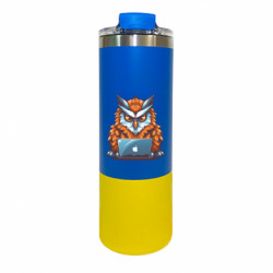 Термокружка Manhattan Сова за макбуком - FATLINE Термокружка Manhattan Сова за макбуком