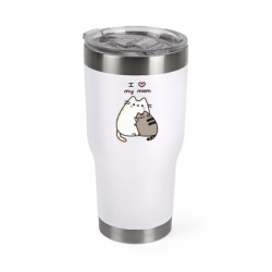 Термокружка негерметична Mono Кохаю маму - FATLINE Термокружка негерметична Mono Кохаю маму