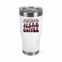 Термокружка негерметична Mono Мамі потрібна кава - FATLINE Термокружка негерметична Mono Мамі потрібна кава