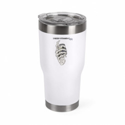 Термокружка негерметична Mono Мені потрібні вітаміни Cash - FATLINE Термокружка негерметична Mono Мені потрібні вітаміни Cash