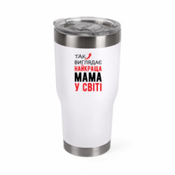 Термокружка негерметична Mono Найкраща Мама У Світі - FATLINE Термокружка негерметична Mono Найкраща Мама У Світі