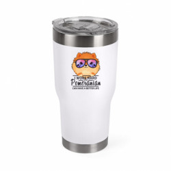 Термокружка негерметична Mono Померанський Шпіц - краще життя - FATLINE Термокружка негерметична Mono Померанський Шпіц - краще життя