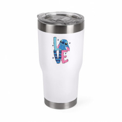 Термокружка негерметичная Mono Стич Love - FATLINE Термокружка негерметичная Mono Стич Love