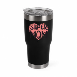 Термокружка негерметична Mono Super Mom Red Heart - FATLINE Термокружка негерметична Mono Super Mom Red Heart