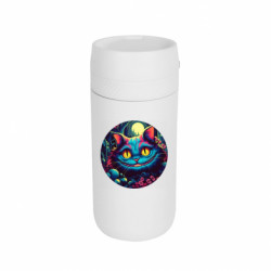 Термокружка Stay Чеширський кіт усмішка Аліса в країні чудес - FATLINE Термокружка Stay Чеширський кіт усмішка Аліса в країні чудес