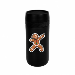 Термокружка Stay Імбирний Пряниковий чоловічок диско - FATLINE Термокружка Stay Імбирний Пряниковий чоловічок диско