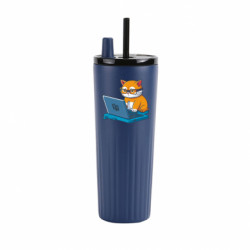 Термокружка Stella кот программист патриот - FATLINE Термокружка Stella кот программист патриот