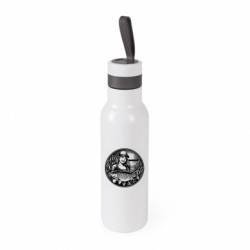 Термопляшка Bloom2 Дівчина рибалка з коропом - FATLINE Термопляшка Bloom2 Дівчина рибалка з коропом