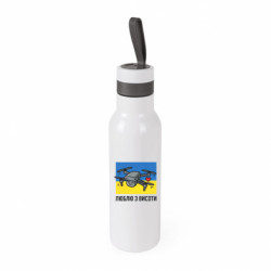 Термобутылка Bloom2 дрон патриот - FATLINE Термобутылка Bloom2 дрон патриот