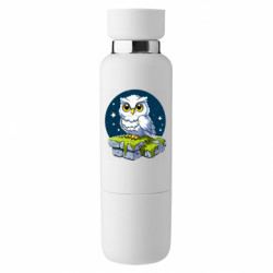 Термобутылка Viano Cute white owl - FATLINE Термобутылка Viano Cute white owl