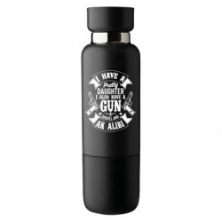 Термобутылка Viano I have a daughter and a gun - FATLINE Термобутылка Viano I have a daughter and a gun