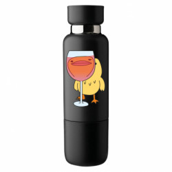 Термобутылка Viano Качка і келих вина - FATLINE Термобутылка Viano Качка і келих вина