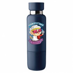 Термобутылка Viano Самая крутая бабушка - FATLINE Термобутылка Viano Самая крутая бабушка