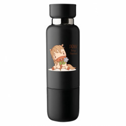 Термобутылка Viano Счастливый пони с цветком - FATLINE Термобутылка Viano Счастливый пони с цветком