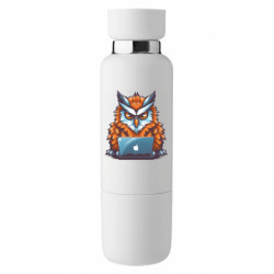 Термобутылка Viano Сова за макбуком - FATLINE Термобутылка Viano Сова за макбуком