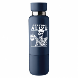 Термобутылка Viano Staying alive with coffee - FATLINE Термобутылка Viano Staying alive with coffee