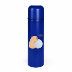 Термос Camp Усміхнений Капібара з м'ячем - FATLINE Термос Camp Усміхнений Капібара з м'ячем