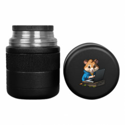 Термос для еды Хомяк программист - FATLINE Термос для еды Хомяк программист