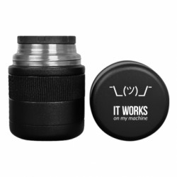 Термос для еды It works on my machine - FATLINE Термос для еды It works on my machine