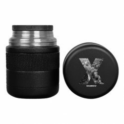 Термос для еды Kharkiv Black & White - FATLINE Термос для еды Kharkiv Black & White