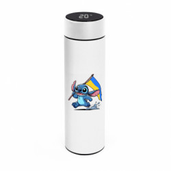 Термос Smart Стіч з українським прапором - FATLINE Термос Smart Стіч з українським прапором