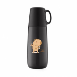 Термос Uma Капибара с гантелями - FATLINE Термос Uma Капибара с гантелями