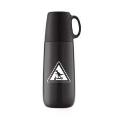 Термос Uma Обережно Динозаври на електросамокатах - FATLINE Термос Uma Обережно Динозаври на електросамокатах