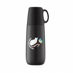 Термос Uma Крыса Pray For Ukraine - FATLINE Термос Uma Крыса Pray For Ukraine