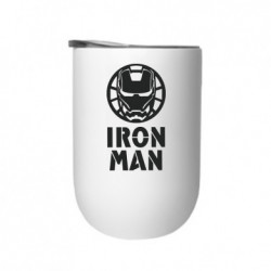 Термостакан Iron man text - FATLINE Термостакан Iron man text