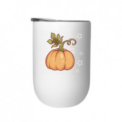 Термостакан Красивая оранжевая тыква с листьями - FATLINE Термостакан Красивая оранжевая тыква с листьями