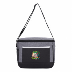 Термосумка Зеленый ёжик в суккулентах - FATLINE Термосумка Зеленый ёжик в суккулентах