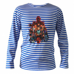 Тельняшки с длинным рукавом