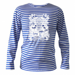 Тельняшка с длинным рукавом I love craft beer - FATLINE Тельняшка с длинным рукавом I love craft beer