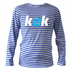 Тельняшка с длинным рукавом Кек (Internet Explorer) - FATLINE Тельняшка с длинным рукавом Кек (Internet Explorer)