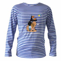 Тельняшки с длинным рукавом