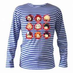 Тельняшки с длинным рукавом