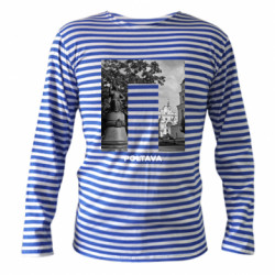 Тельняшка с длинным рукавом Poltava Black & White - FATLINE Тельняшка с длинным рукавом Poltava Black & White