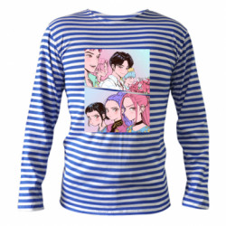 Тельняшки с длинным рукавом