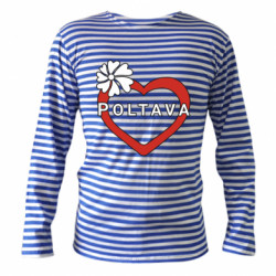 Тельняшка с длинным рукавом Серце і Полтава - FATLINE Тельняшка с длинным рукавом Серце і Полтава