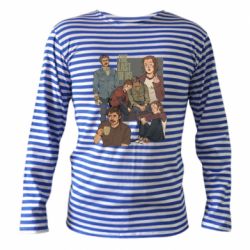 Тельняшки с длинным рукавом