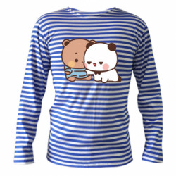 Тельняшка с длинным рукавом Толстенький Дуду - FATLINE Тельняшка с длинным рукавом Толстенький Дуду