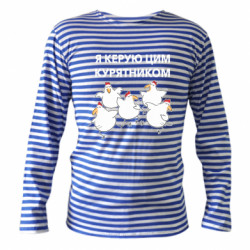 Тільник з довгим рукавом Я керую цим курятником.