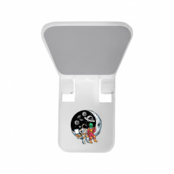 Держатель для телефона Buddy Astronaut with alien eating pizza - FATLINE Держатель для телефона Buddy Astronaut with alien eating pizza