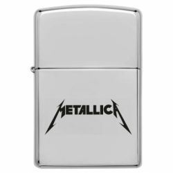 Зажигалка бензиновая Logo Metallica - FATLINE Зажигалка бензиновая Logo Metallica