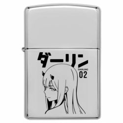 Зажигалка бензиновая Zero Two Girl - FATLINE Зажигалка бензиновая Zero Two Girl