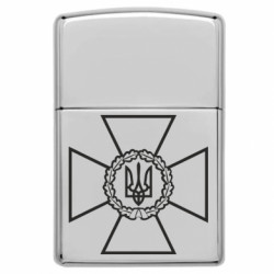 Зажигалка газовая в стиле Zippo ДПСУ лого - FATLINE Зажигалка газовая в стиле Zippo ДПСУ лого
